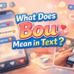 What Does Bou Mean in Text (1)