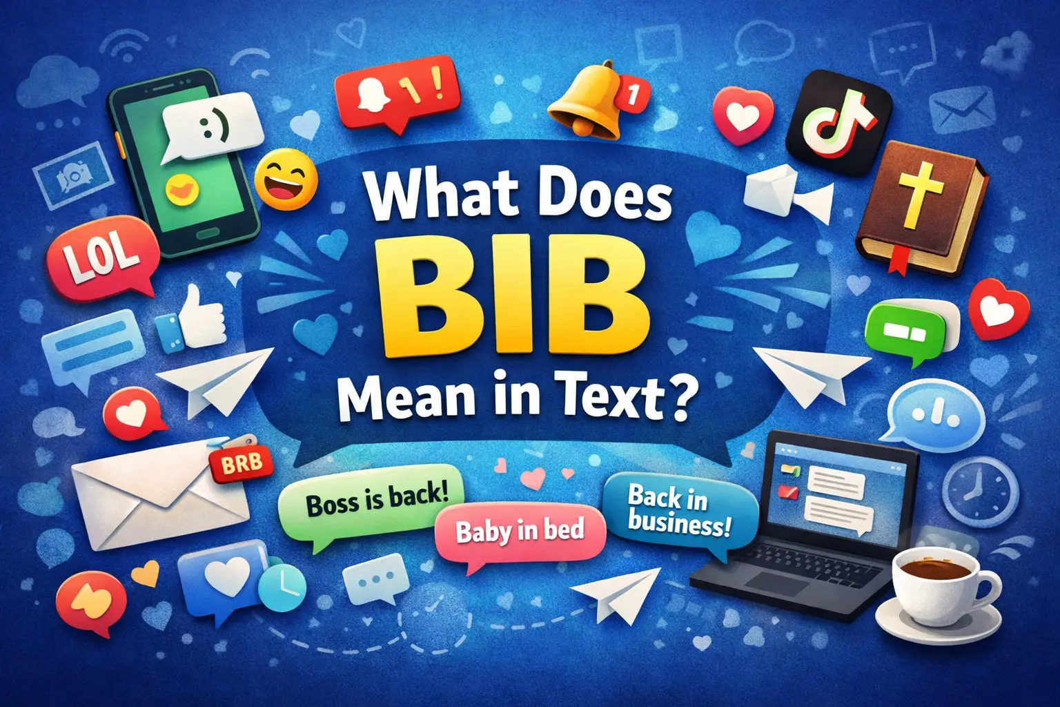 What Does BIB Mean in Text