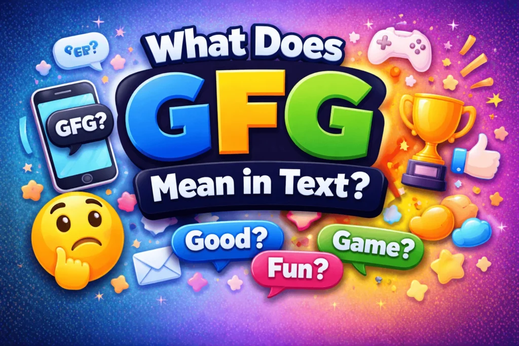 What Does GFG Mean in Text