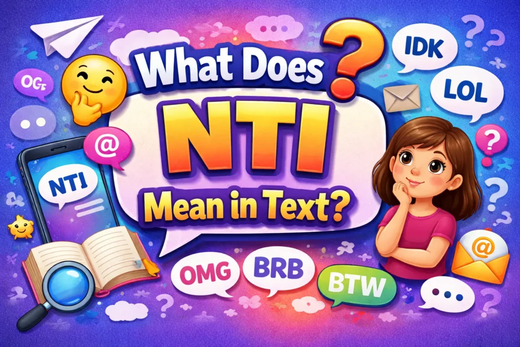 What Does NTI Mean in Text