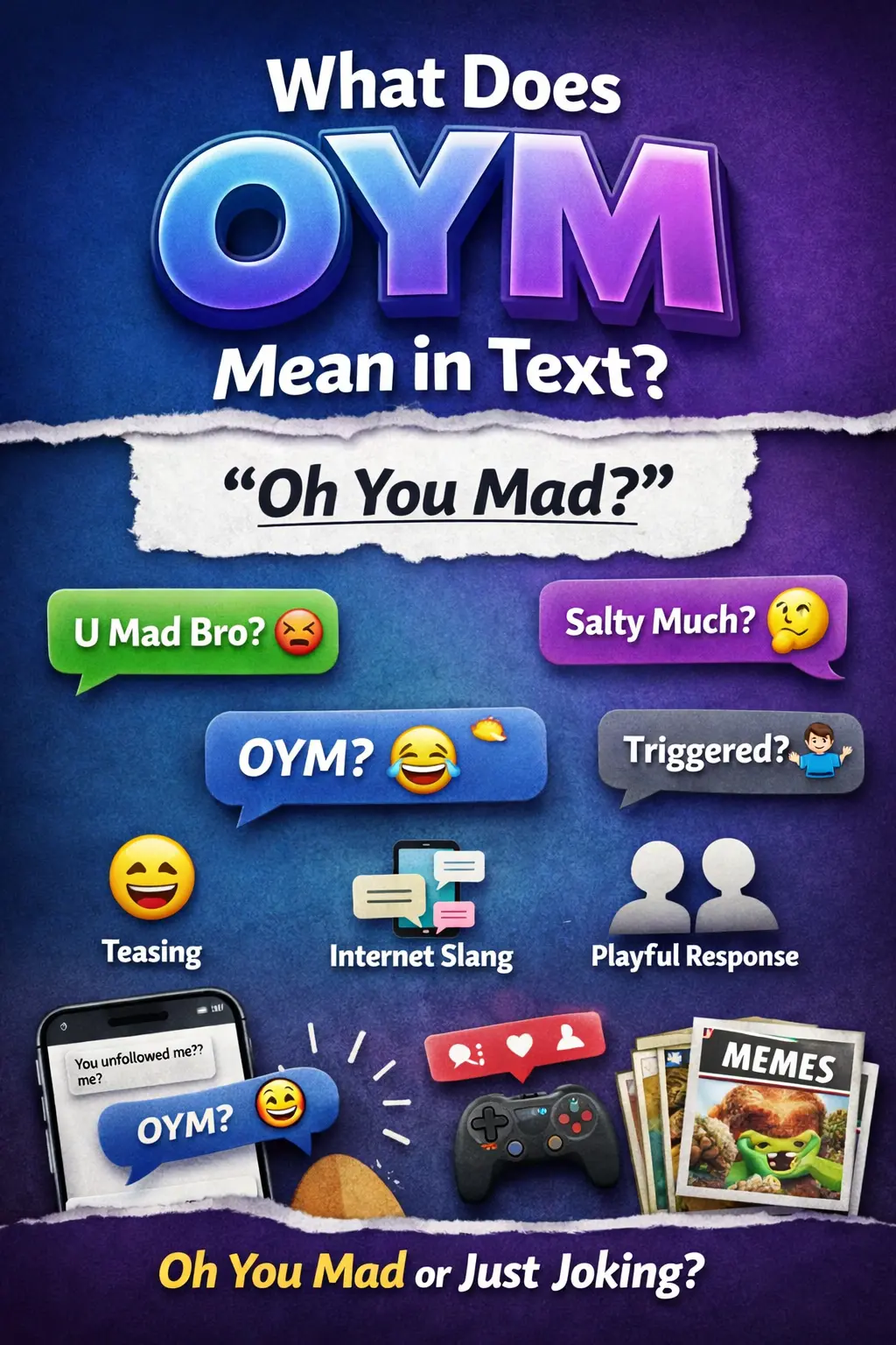 What Does OYM Mean in Text