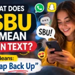 What Does SBU Mean in Text