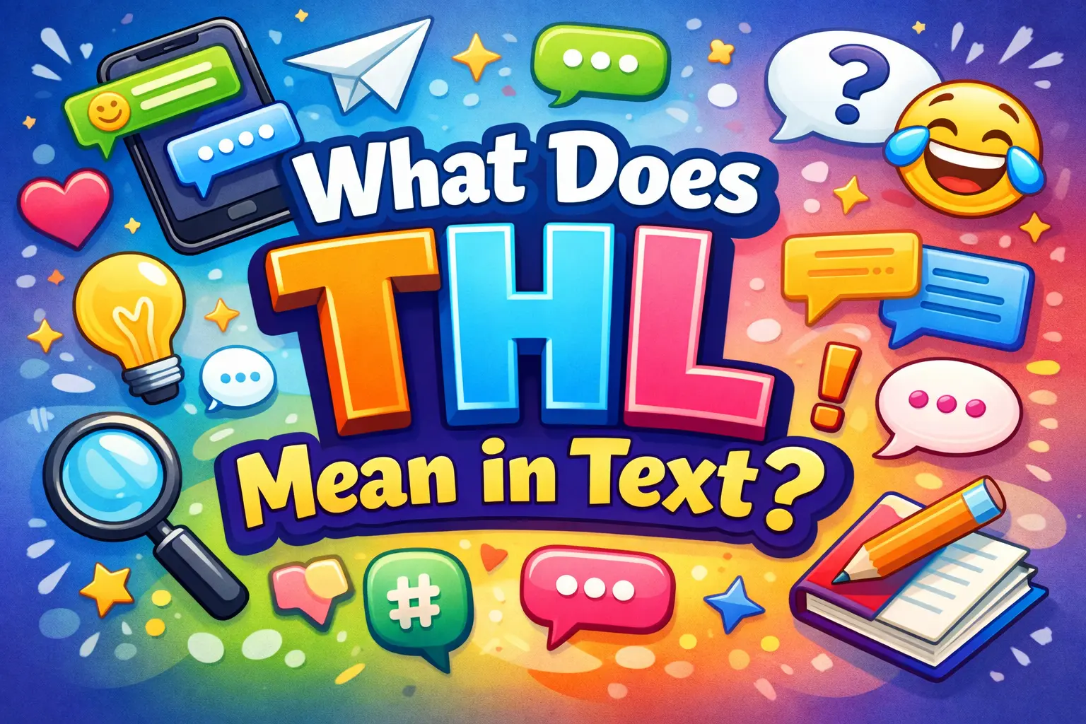 What Does THL Mean in Text