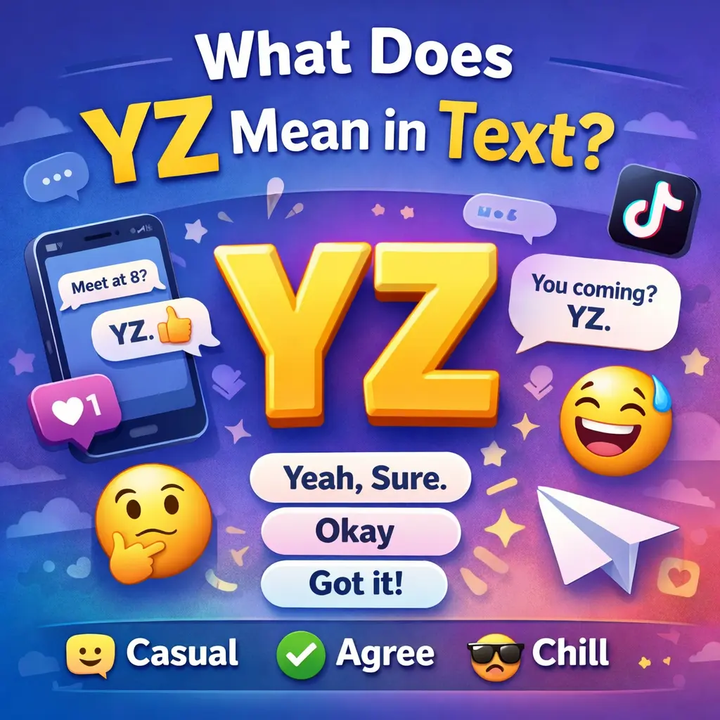 What Does YZ Mean in Text