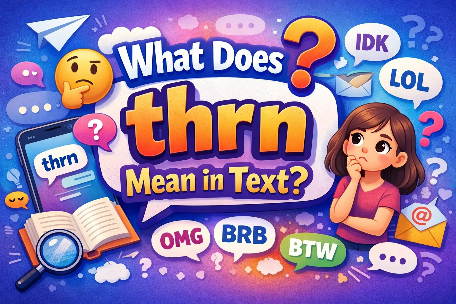 What Does thrn Mean in Text