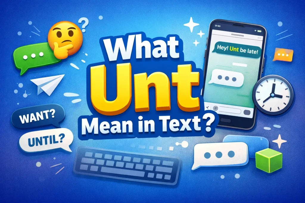 What Unt Mean in Text