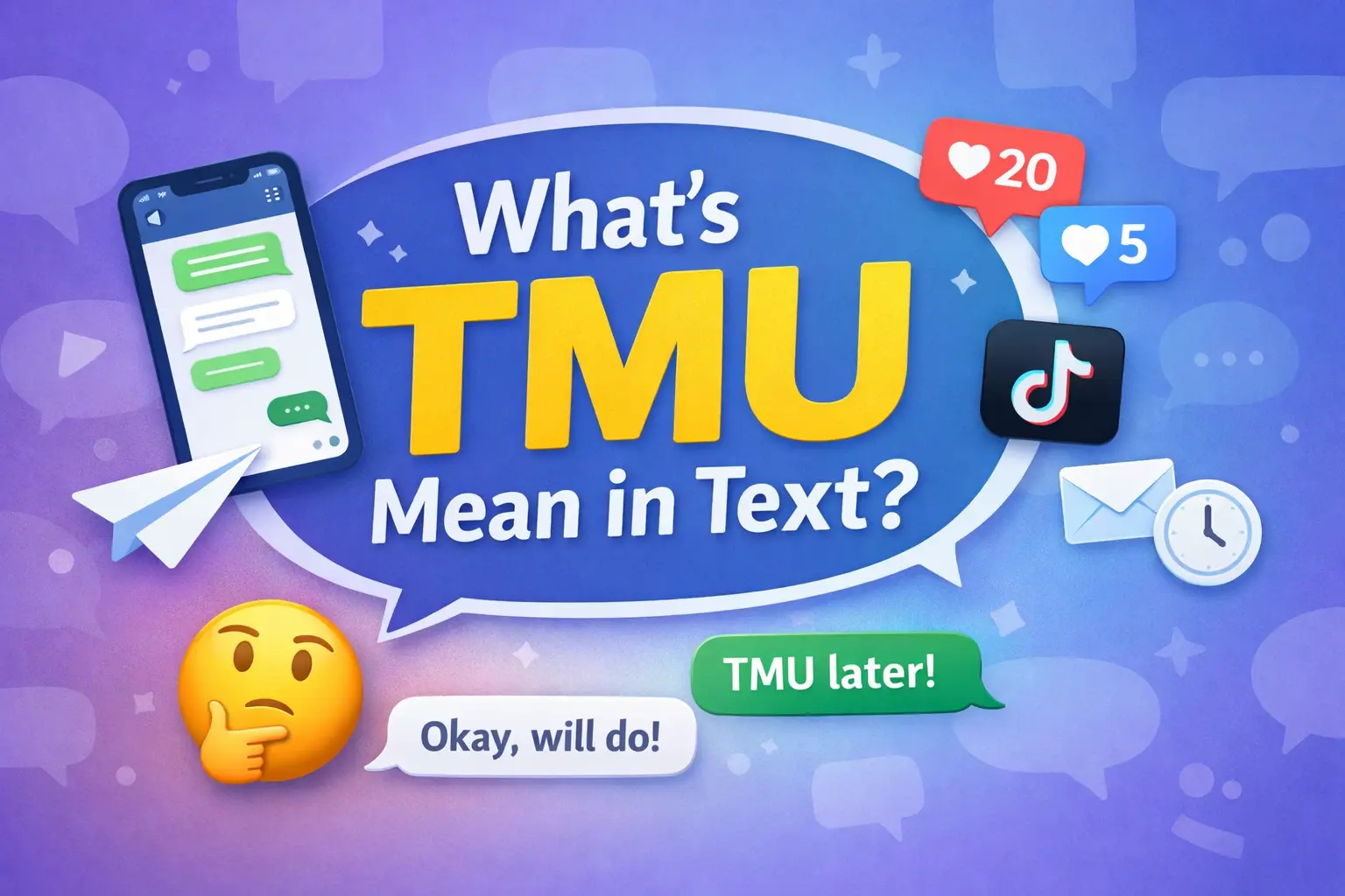 Whats TMU Mean in Text