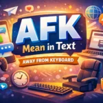 afk meaning in chat