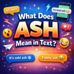 ash abbreviation text