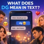 dg slang meaning