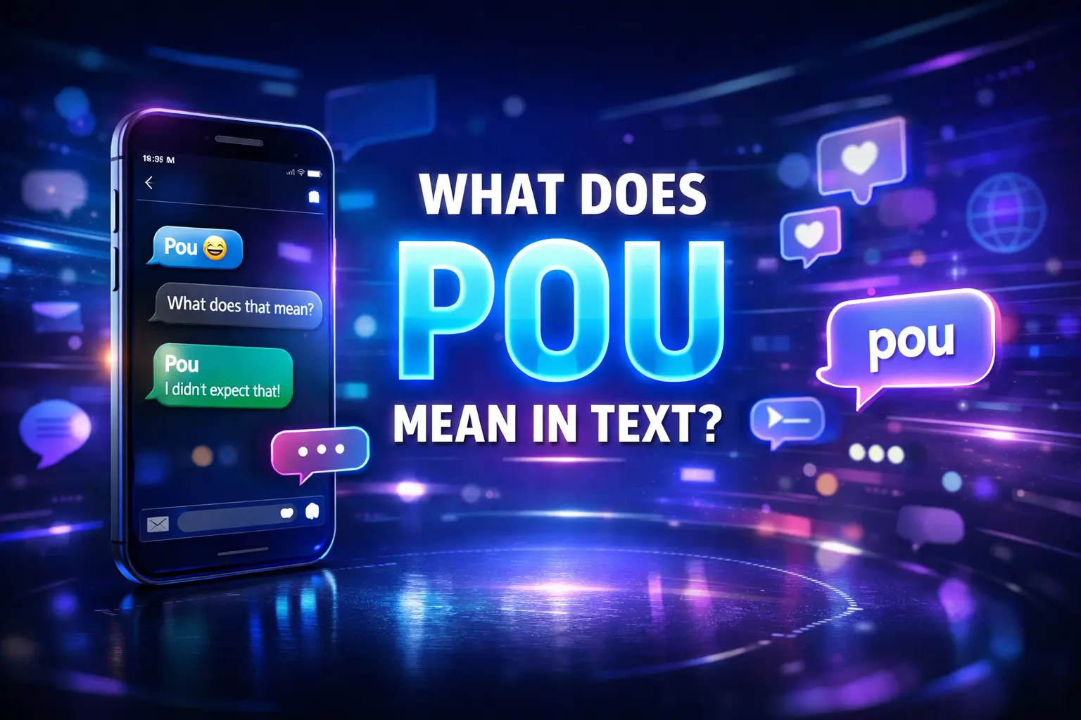 pou meaning in text