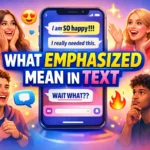 text emphasis meaning