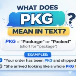 text slang pkg