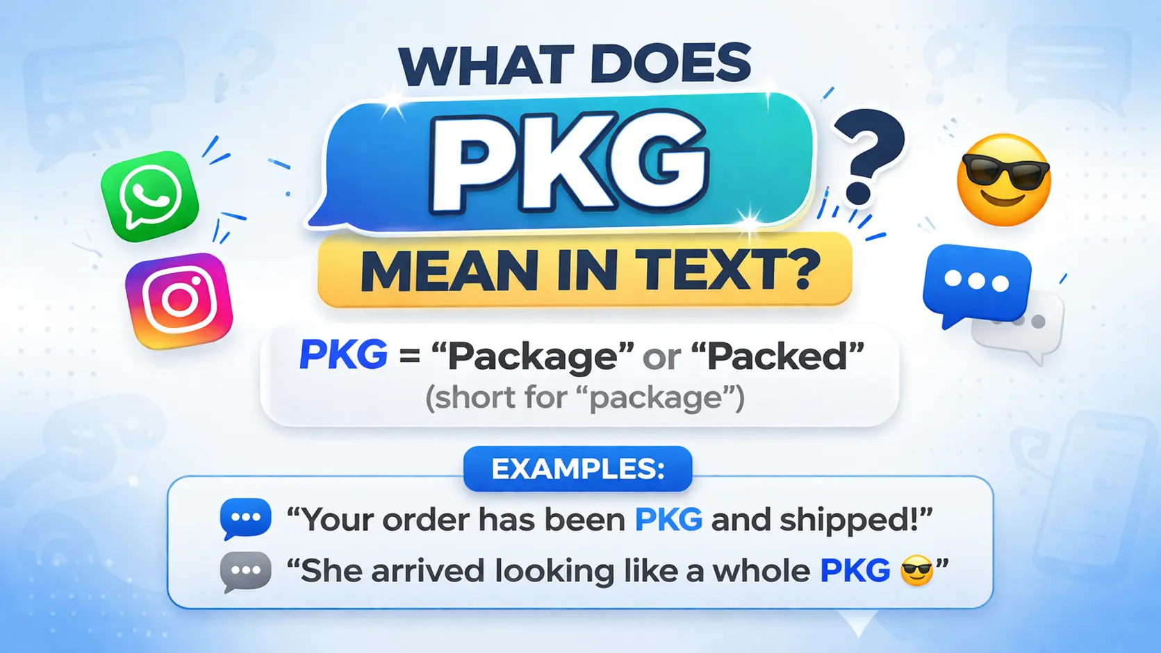 text slang pkg