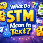 What Do STM Mean in Text