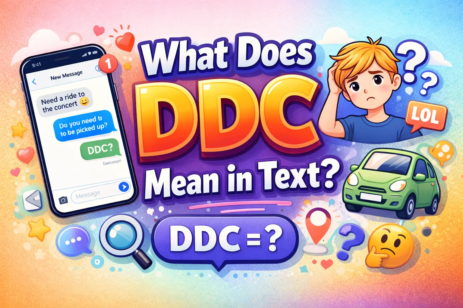 What Does DDC Mean in Text
