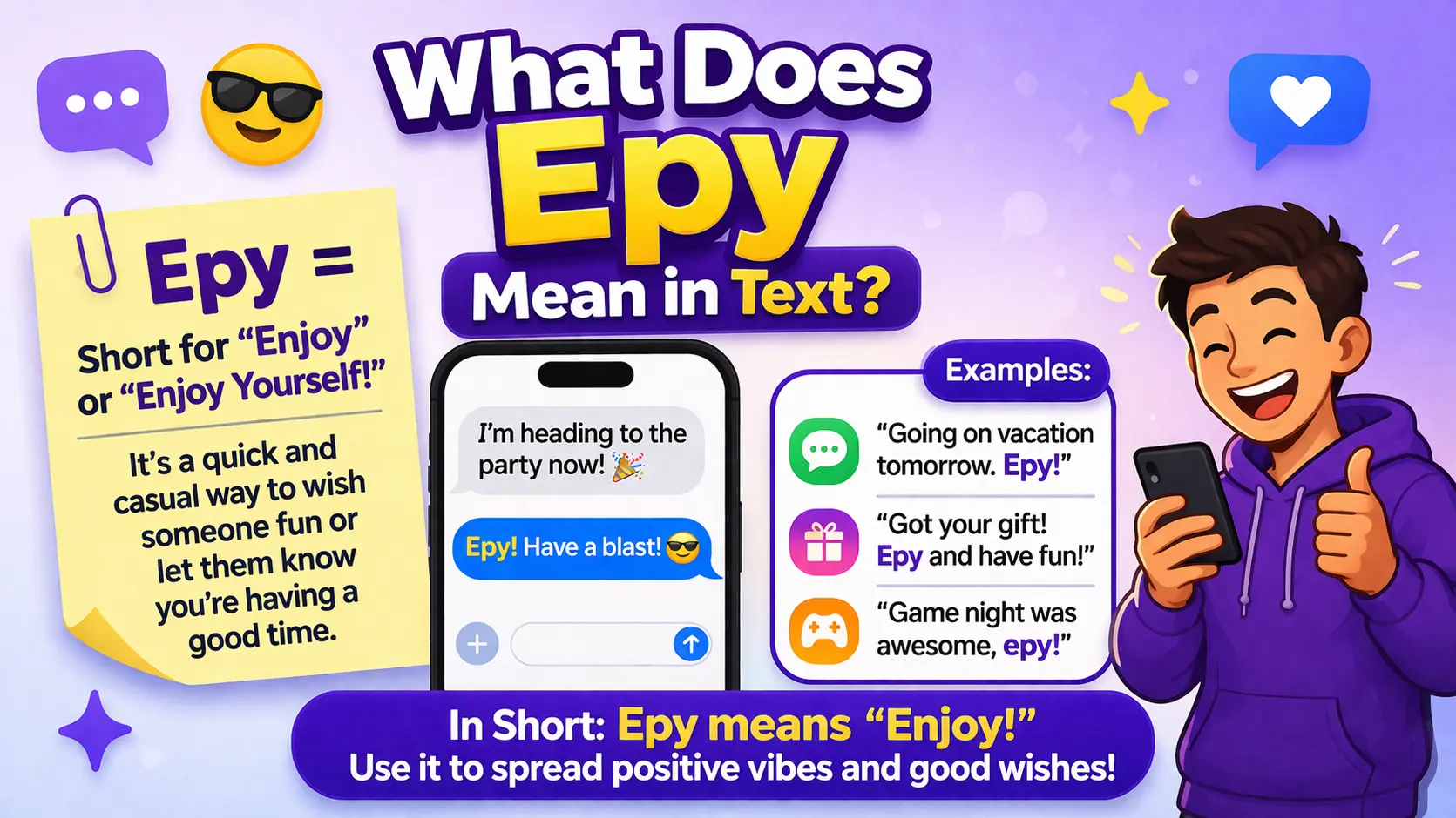What Does Epy Mean in Text