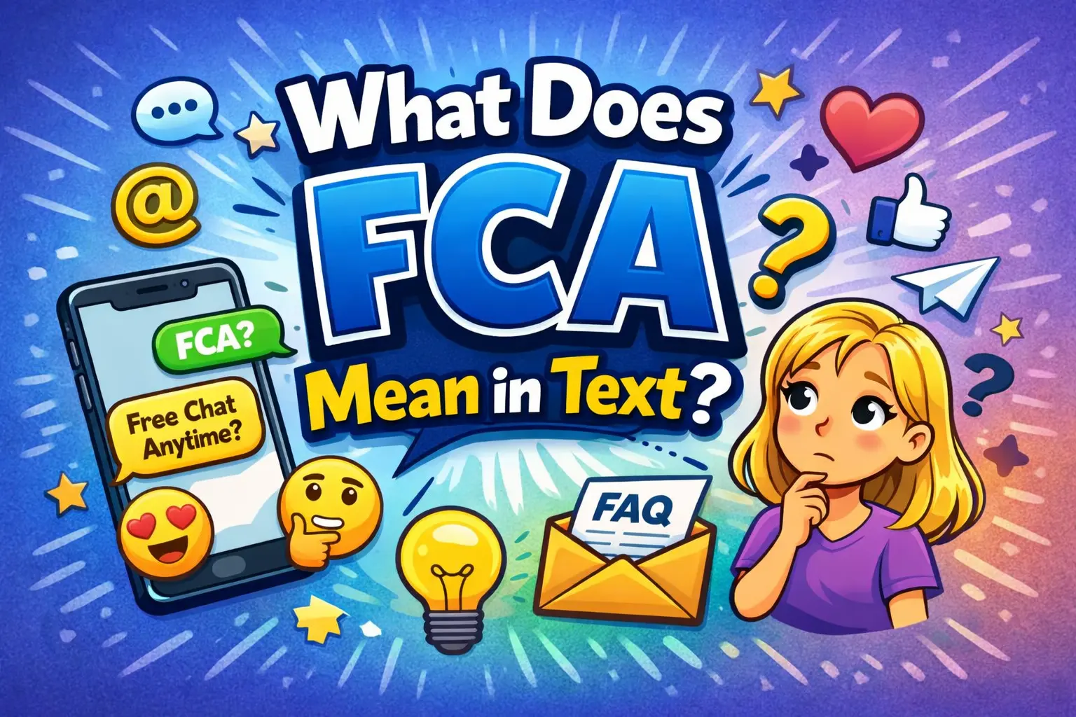 What Does FCA Mean in Text