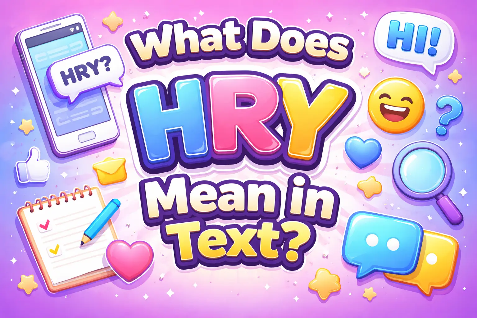What Does HRY Mean in Text (1)
