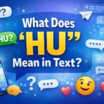 What Does HU Mean in Text