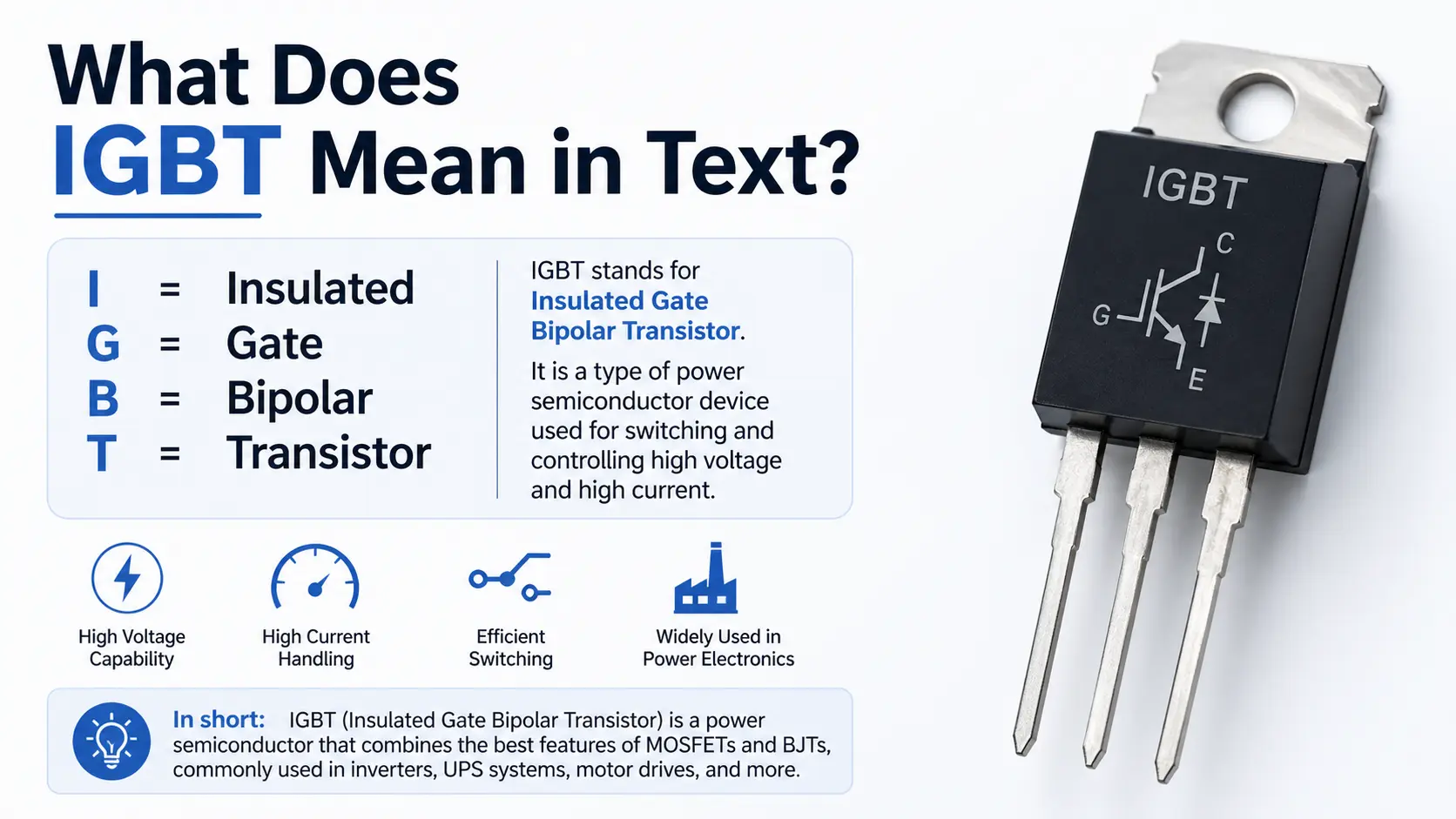 What Does IGBT Mean in Text