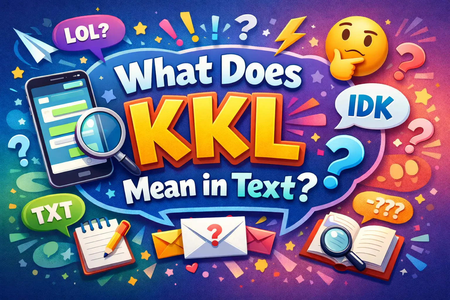 What Does KKL Mean in Text