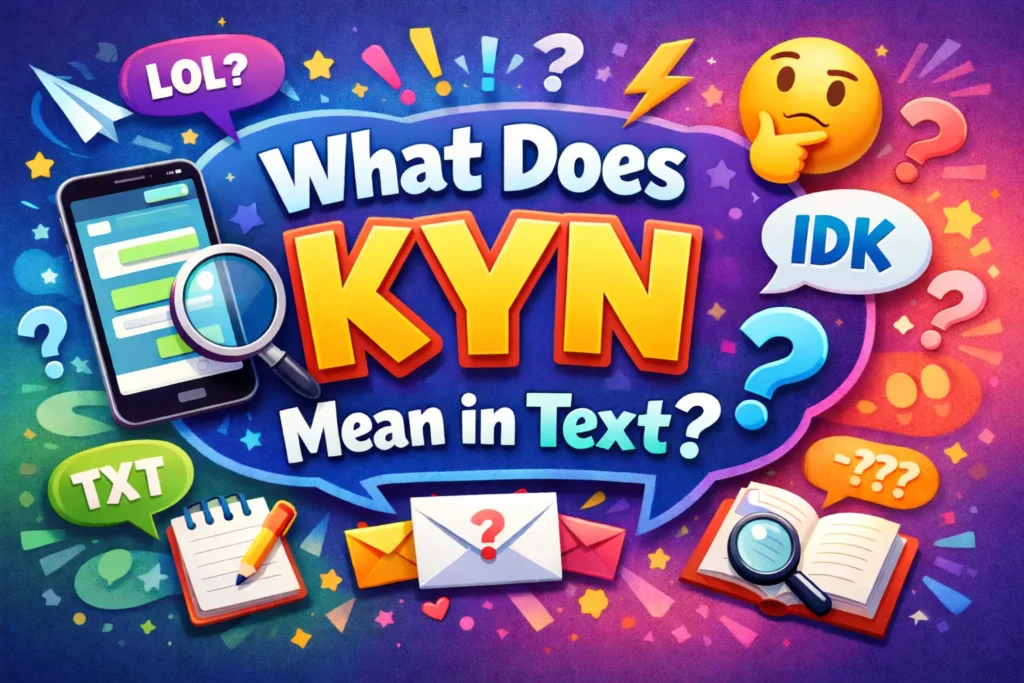 What Does KYN Mean in Text
