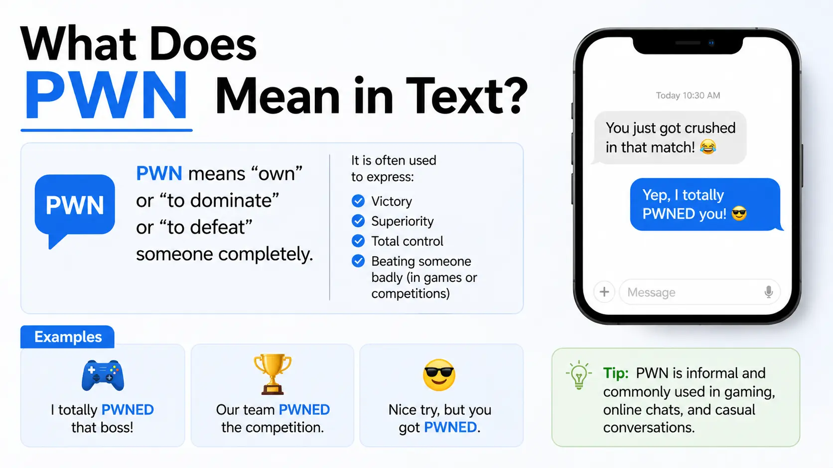 What Does PWN Mean in Text