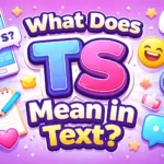 What Does TS Mean in Text