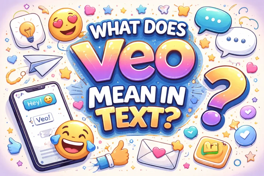 What Does Veo Mean in Text