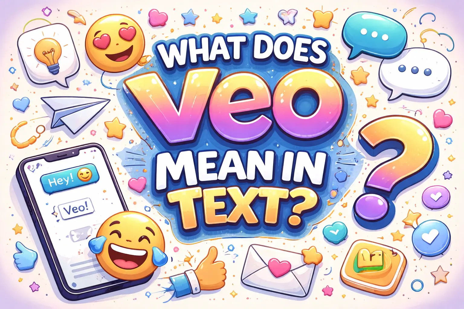 What Does Veo Mean in Text