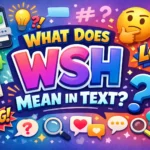 What Does WSH Mean in Text