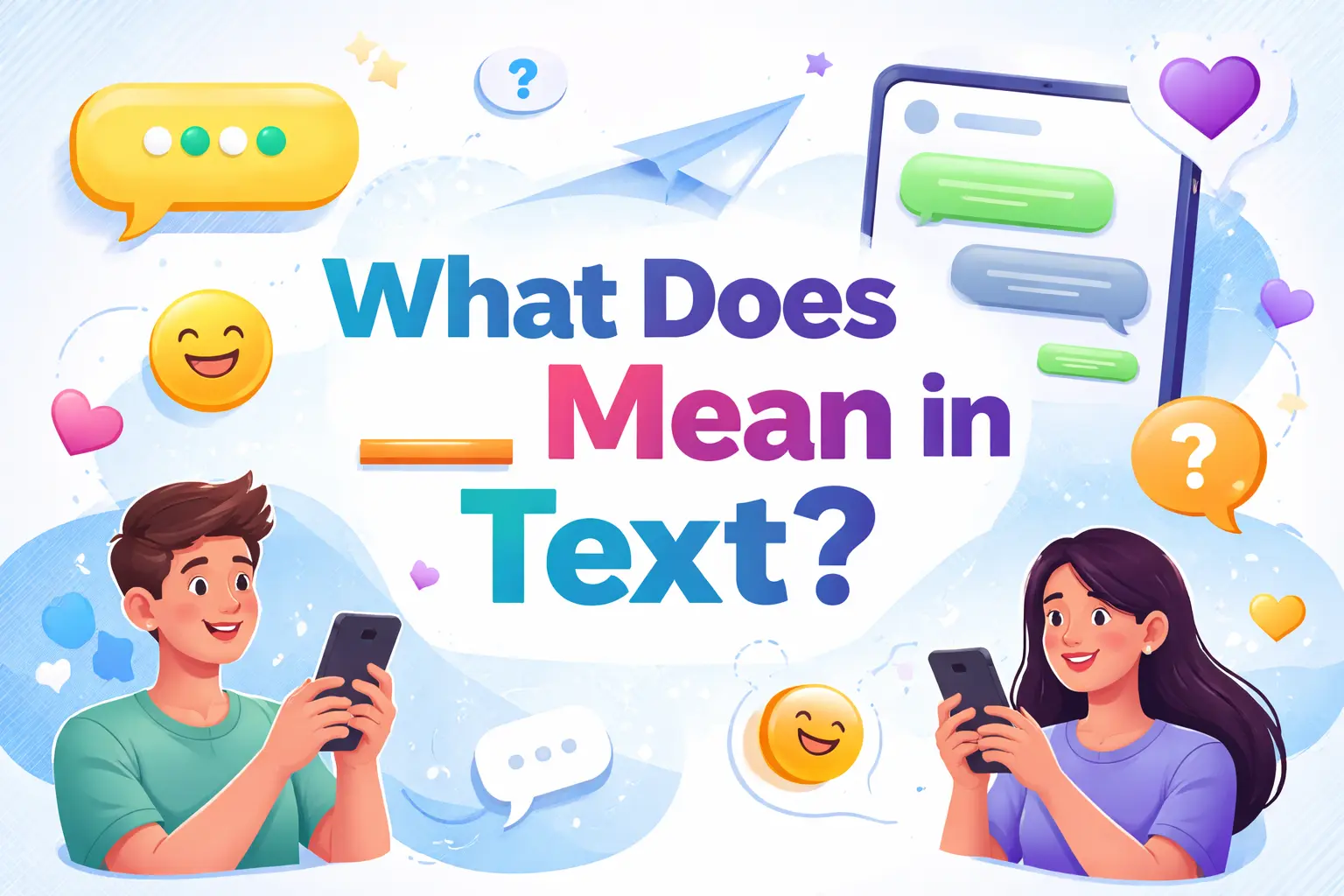 What Does _ Mean in Text