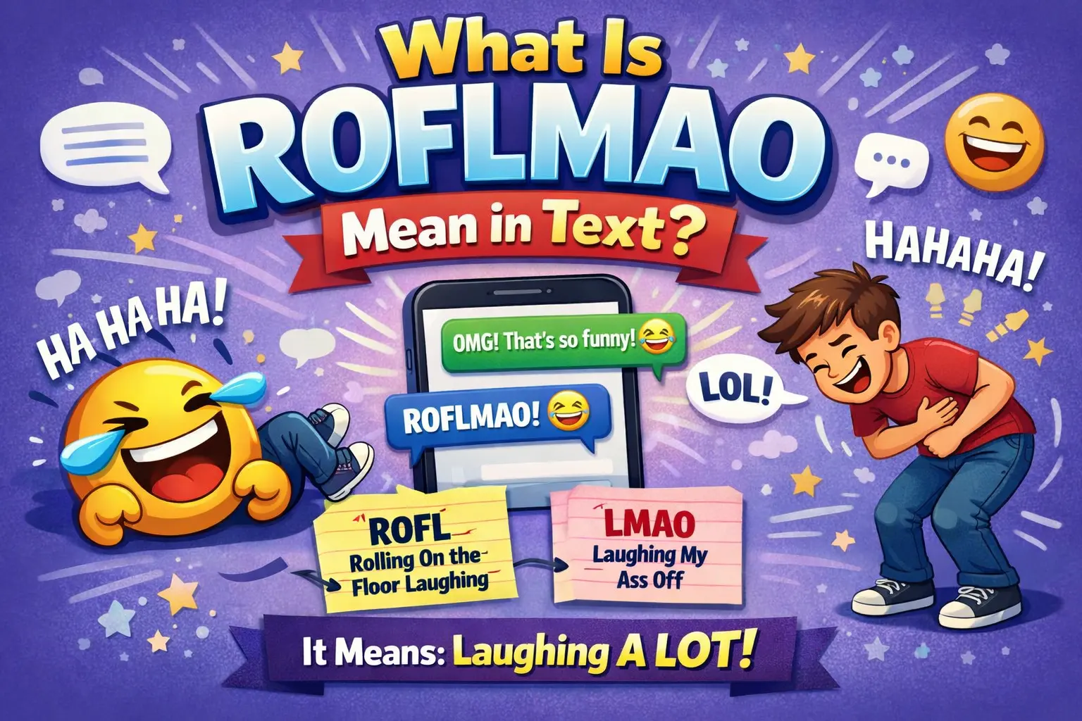 What Is ROFLMAO Mean in Text