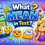 What Mean in Text