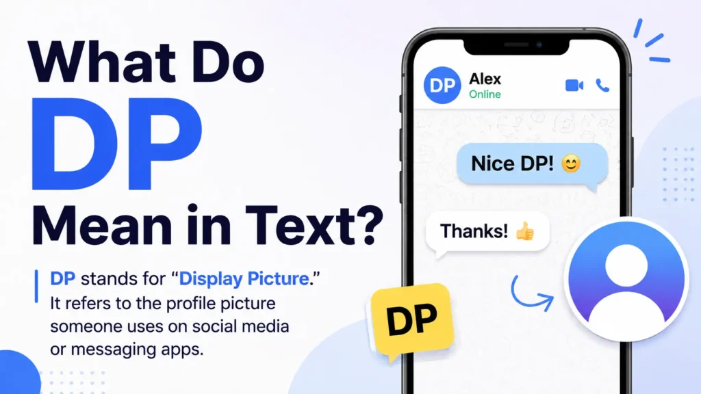 What Do DP Mean in Text