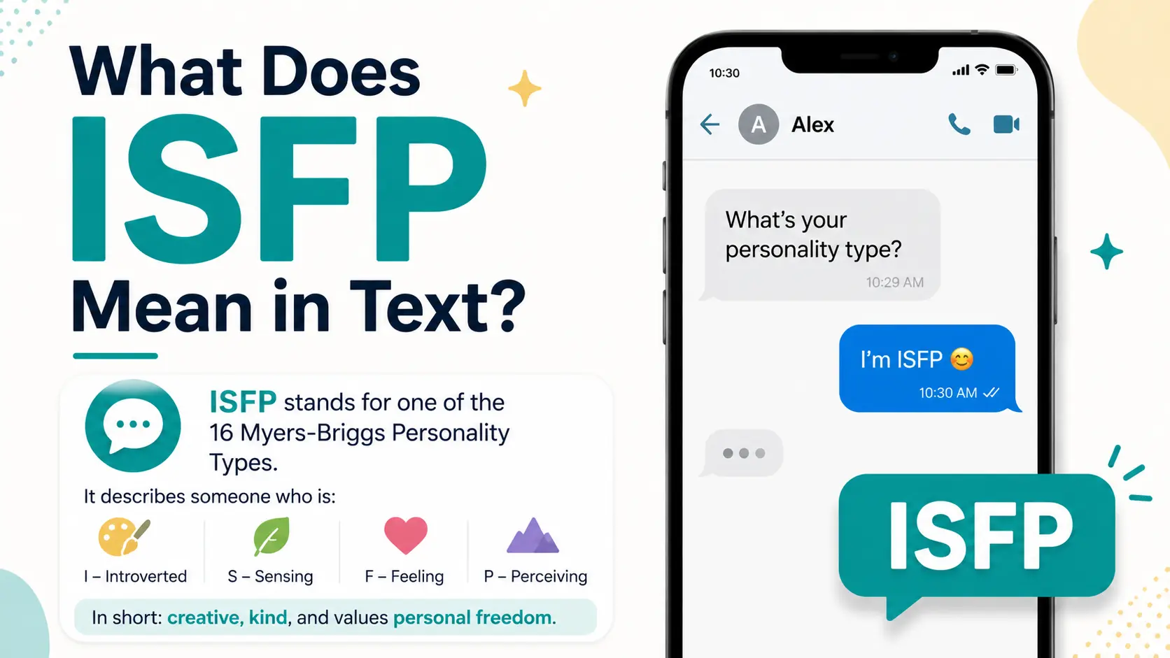 What Does ISFP Mean in Text