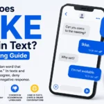 What Does Ikke Mean in Text