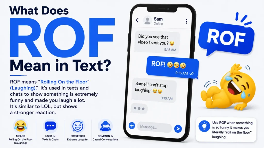 What Does ROF Mean in Text