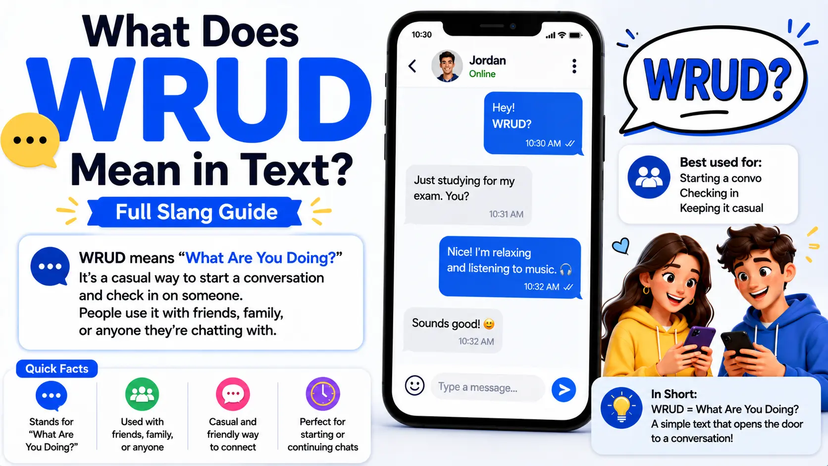 What Does WRUD Mean in Text