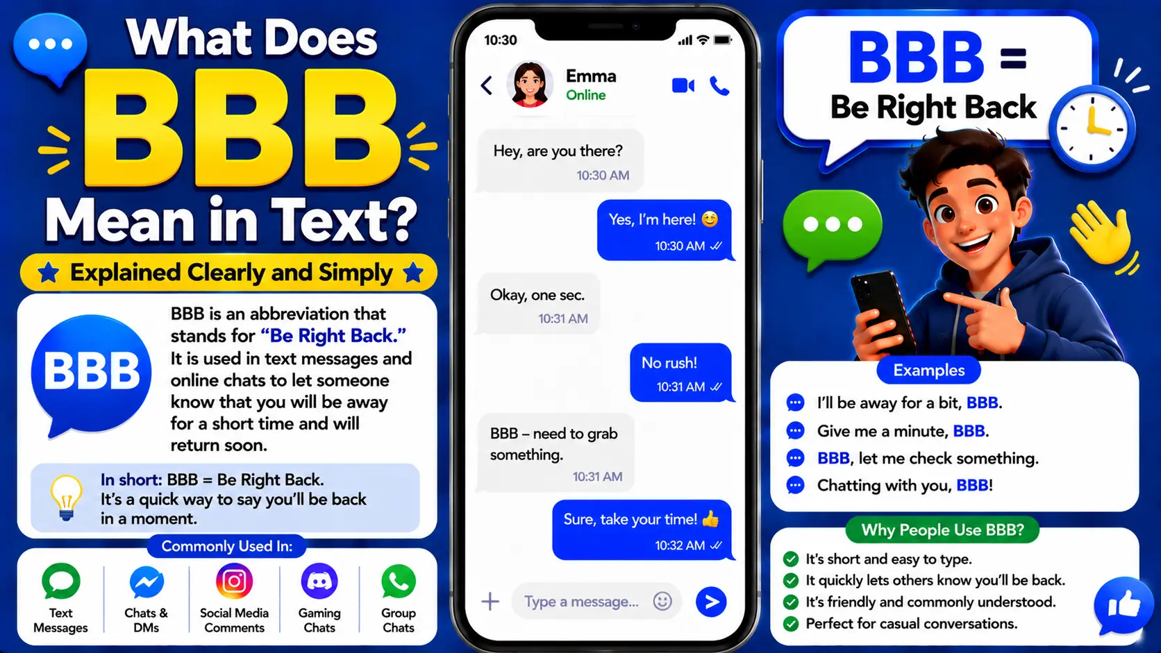 BBB Mean in Text