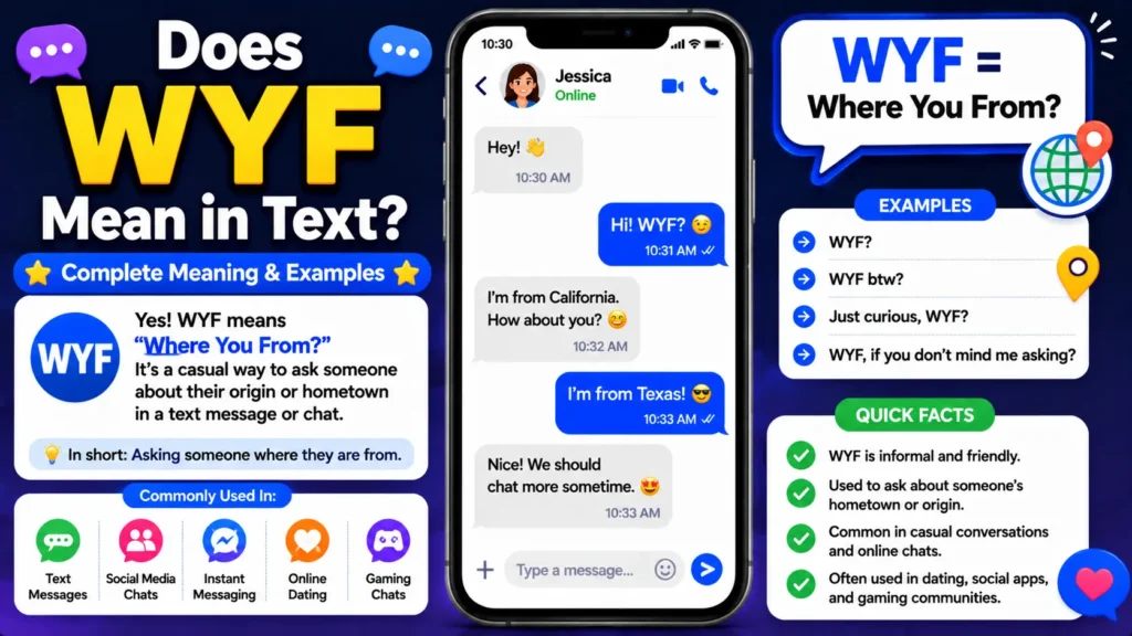 Does WYF Mean in Text