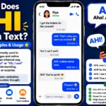 What Does AHI Mean in Text