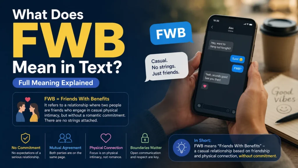 What Does FWB Mean in Text