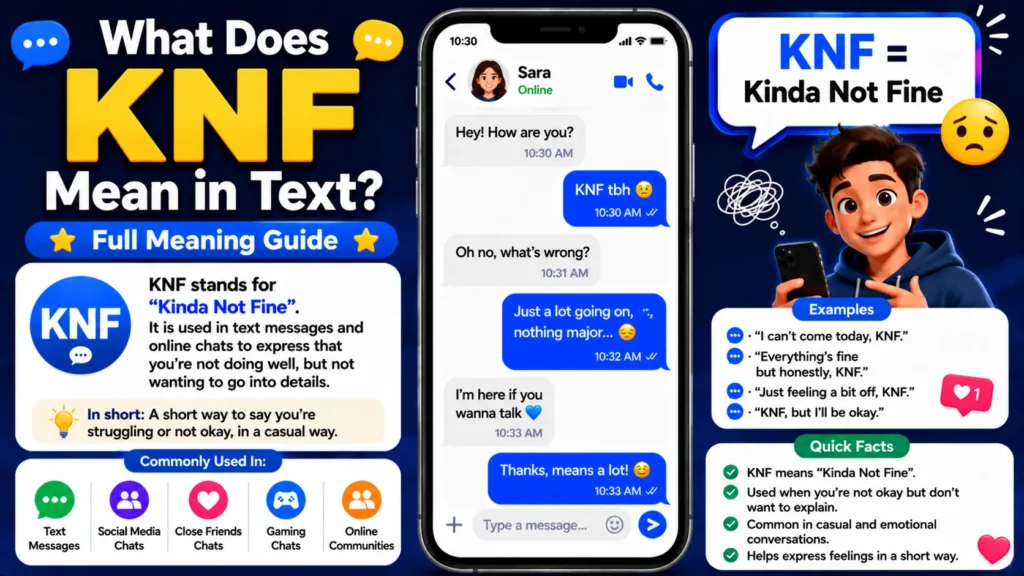 What Does KNF Mean in Text