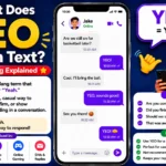 What Does YEO Mean in Text