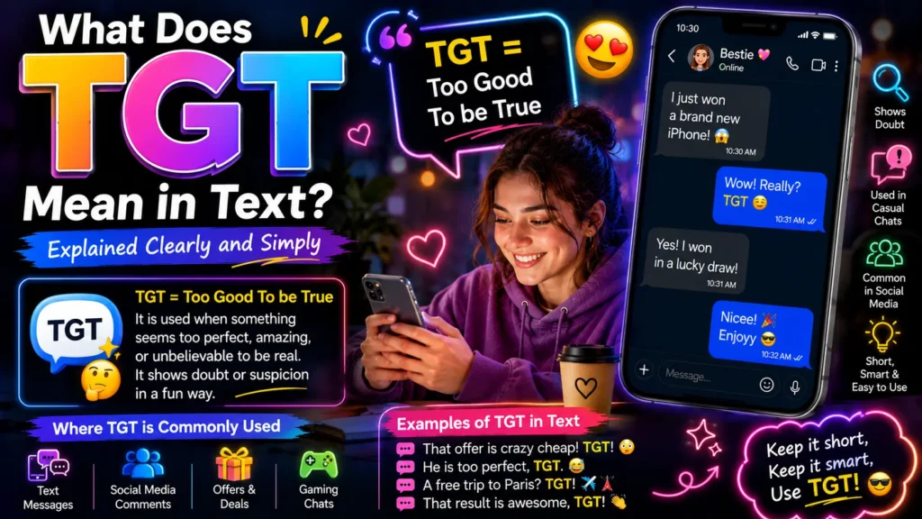 What TGT Mean in Text