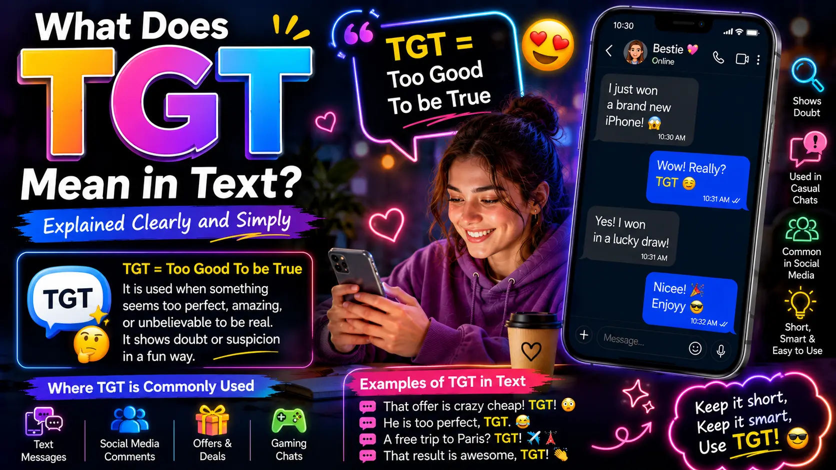 What TGT Mean in Text