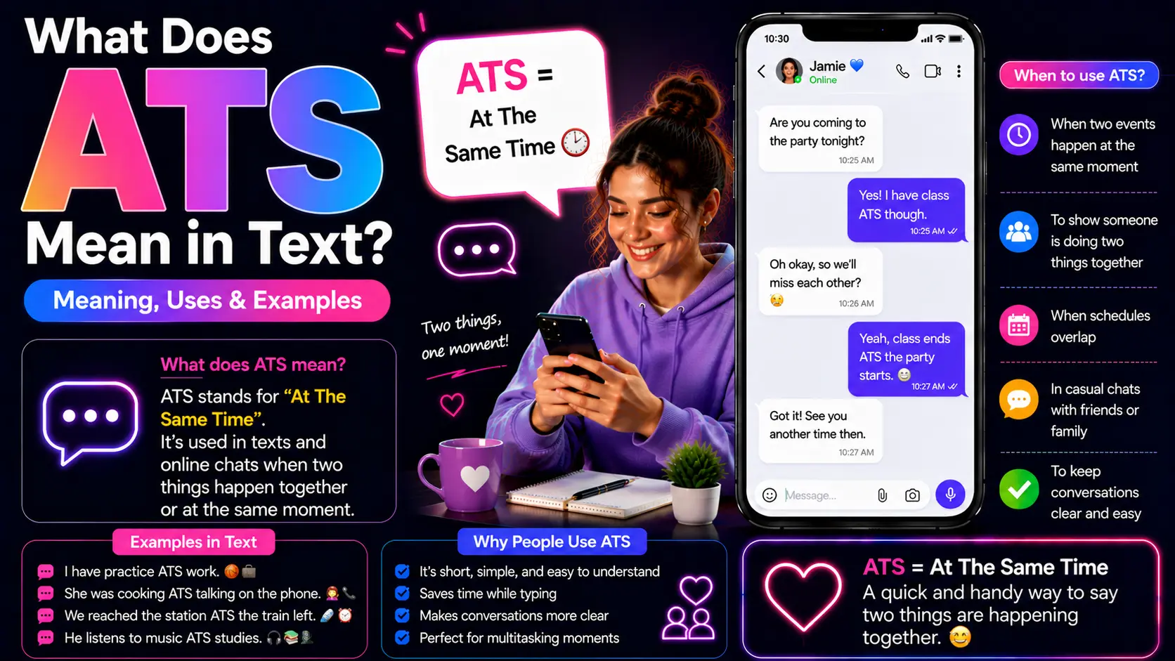 What Does ATS Mean in Text