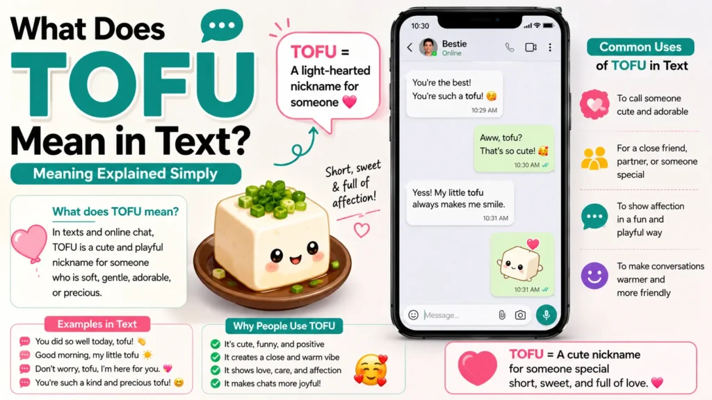What Does Tofu Mean in Text